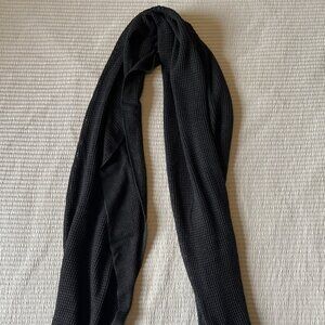 NWT - All Saints Bratton Scarf - Charcoal Marl